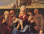 LOTTO, Lorenzo Madonna and Child with Saints USA oil painting artist